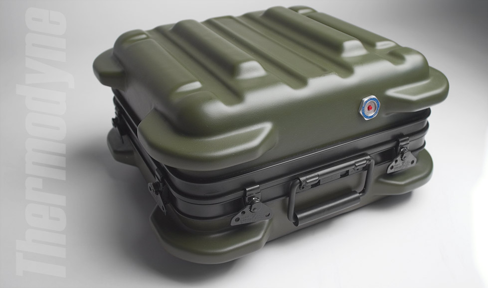 Thermodyne Rugged Military Reusable Transit Cases and Rack Mounts